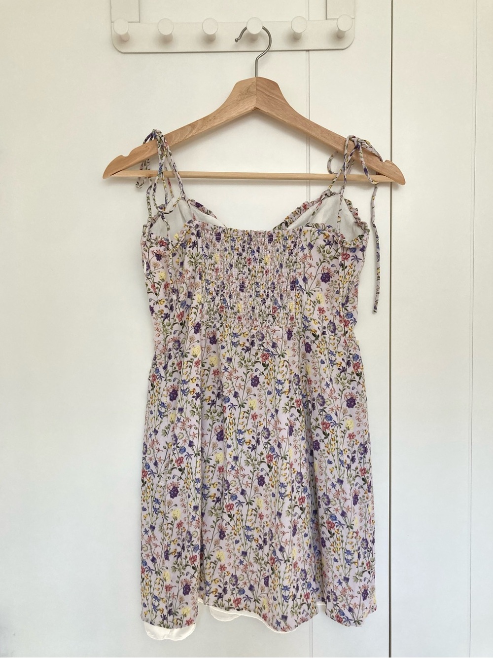 Wilfred Floral Mini Dress Size 6 - Picture 4 of 7